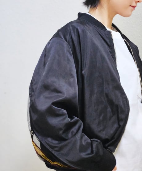 ZIP-sleeves Blouson