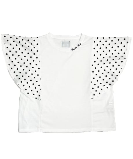 Dot Sleeve T-shirt