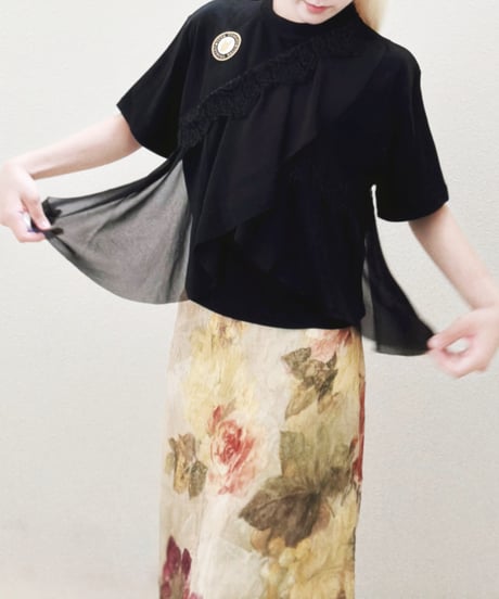 Asymmetric Draped Tops