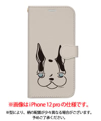 手帳型iPhoneケース/Hippie by naaco