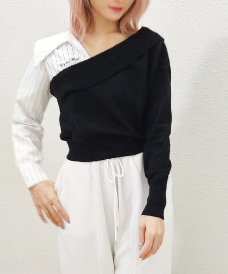 アシンメトリートップス