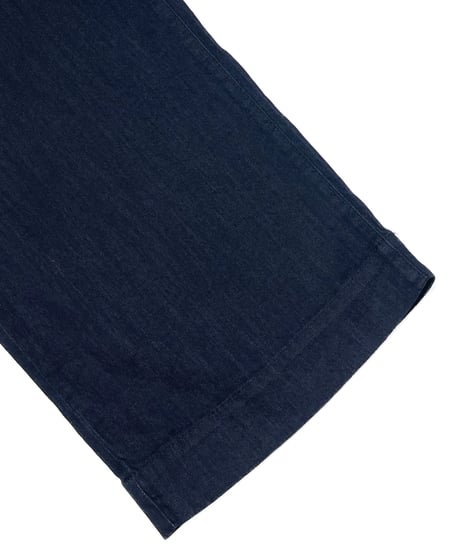 High-waisted Wide Denim Pants