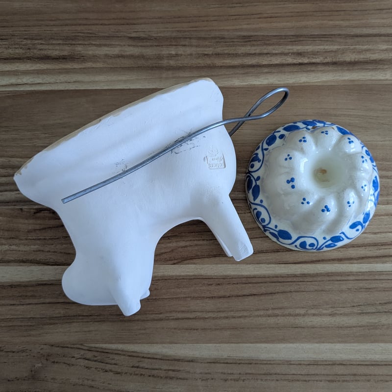 【新品未使用】アニョーパスカル 14cm羊焼き型 陶器製 イースター アニョーパスカル ひつじの型 新品未使用】アニョーパスカル