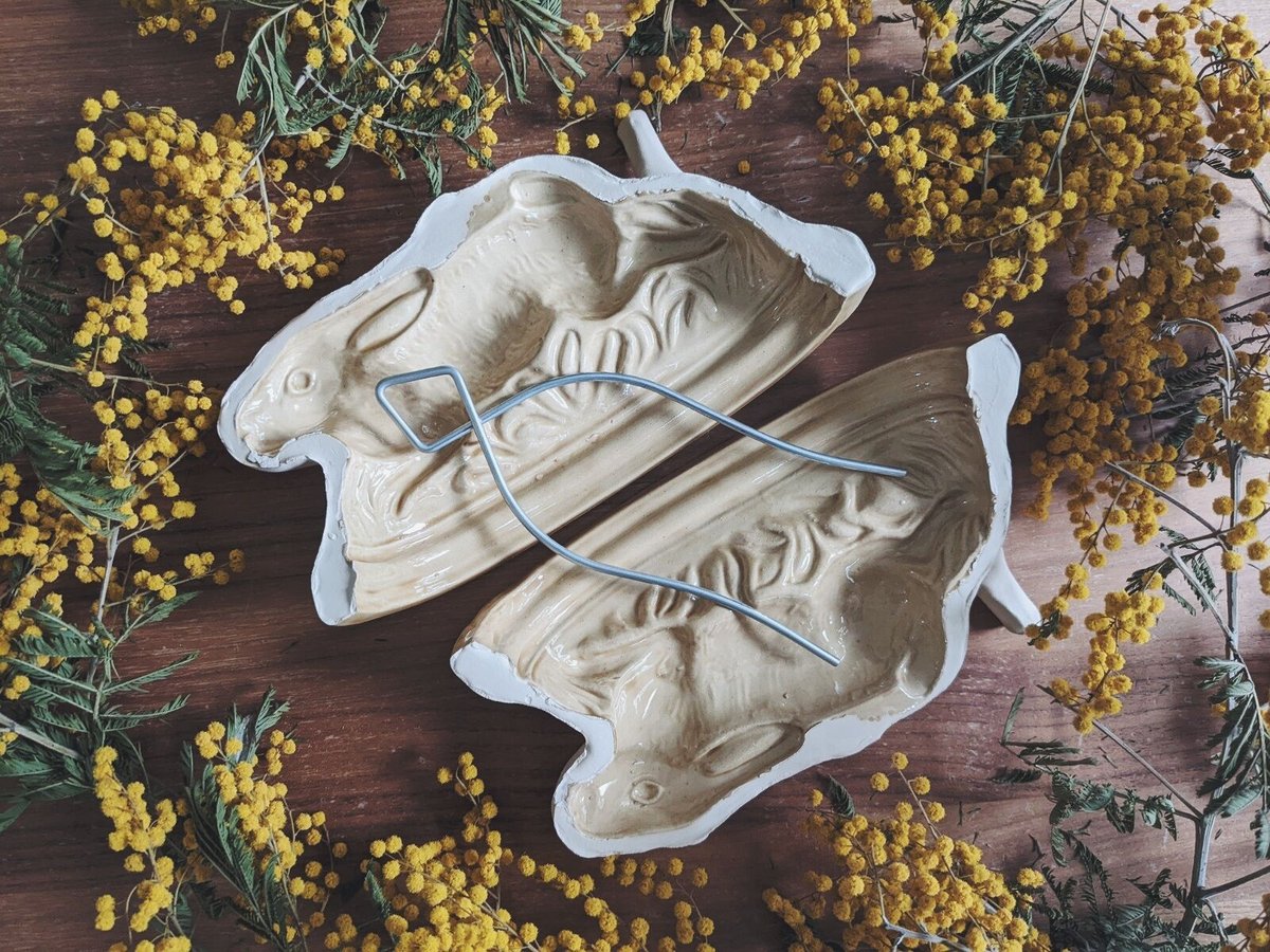 断捨離中】新品 フランス製 ラパンパスカル ウサギ 型 アルザス