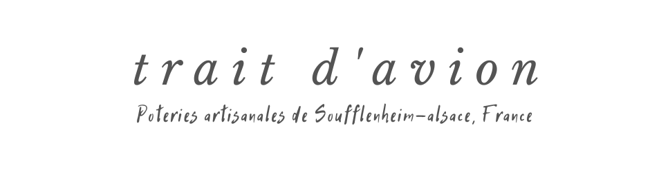 陶器のお手入れにつきまして | trait d'avion