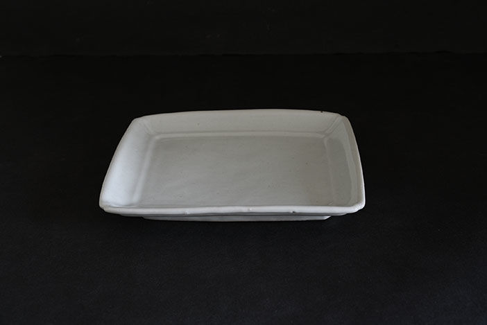 藤塚光男_白磁四方皿_大 | 観慶丸本店 藤塚光男_白磁四方皿_大 | 観慶丸本店