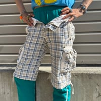 M.O.D Plaid Gimmick Cargo Shorts