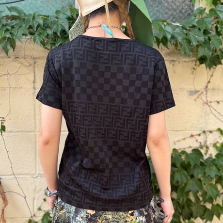 FENDI//made in Italy logo Tshirt