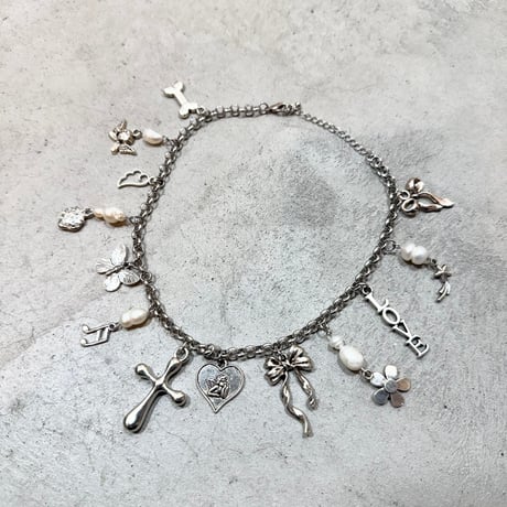 eeeee//chain charm choker