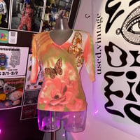 sequins butterfly Tshirt