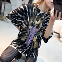 tie-dye skull Tshirt