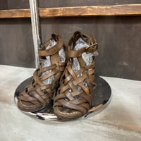 christian peau//leather sandal