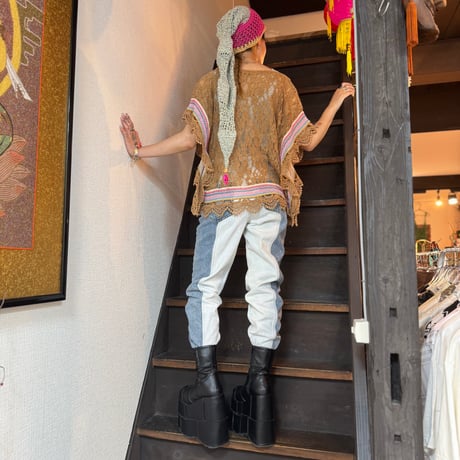eeeee//long beanie