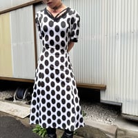 dot tight dress