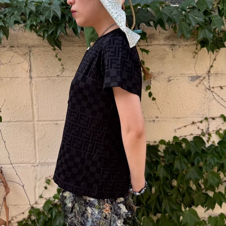 FENDI//made in Italy logo Tshirt