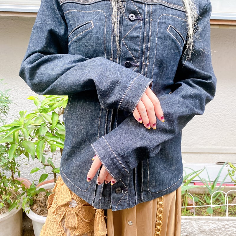 MARITHE FRANCOIS GIRBAUD//denim jacket | ten ey MARITHE FRANCOIS GIRBAUD//denim jacket | ten ey