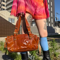 gyouza enamel hand bag