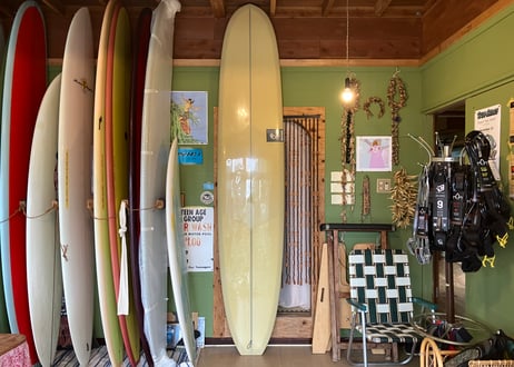 "USED" 9'8 Deadsled by Christenson Surfboard