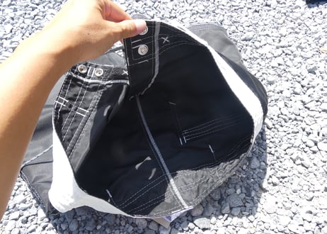 Black＆White SURFTRUNKS byヘブンズバックドア