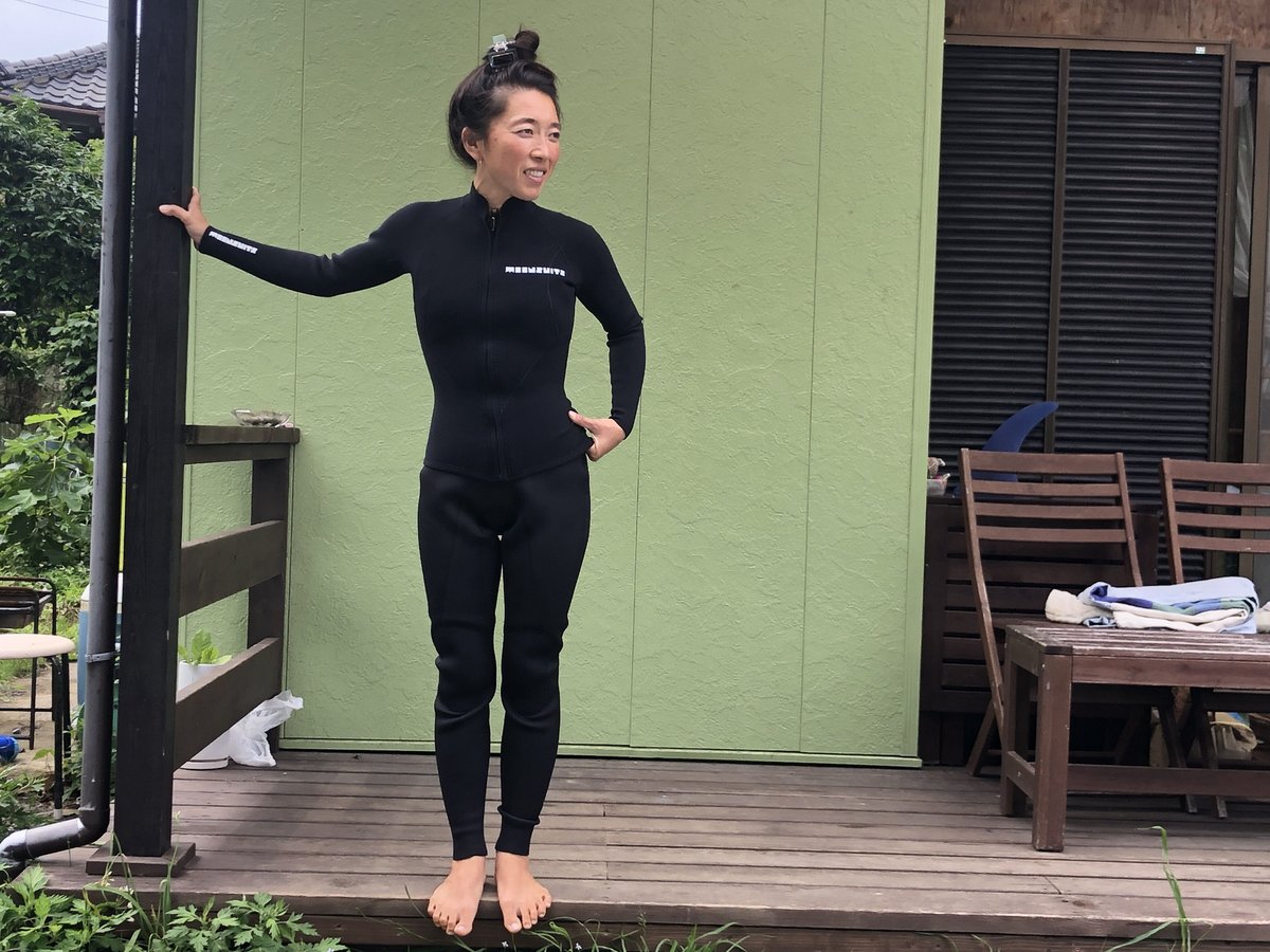 若者の大愛商品 MOONWETSUITS ロンスプ レディース サーフィン