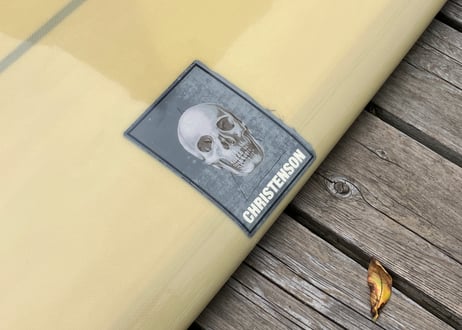 "USED" 9'8 Deadsled by Christenson Surfboard