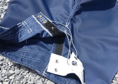 Navy＆White SURFTRUNKS byヘブンズバックドア
