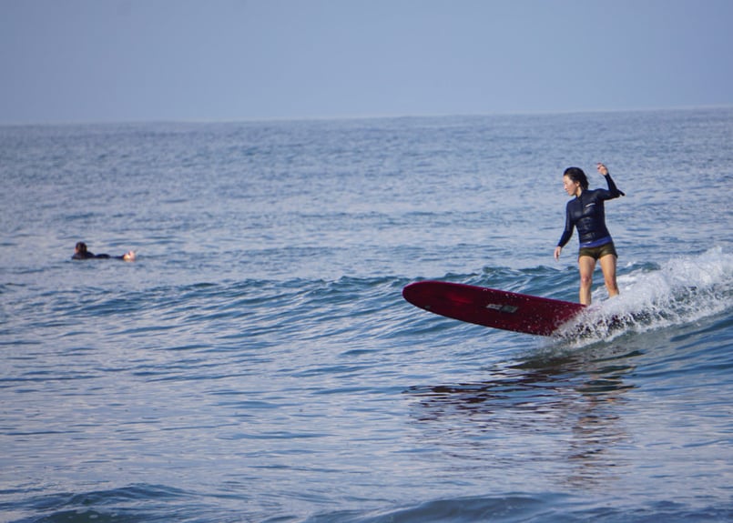 USED”9'4 Bandito by Christenson surfboard /フィン