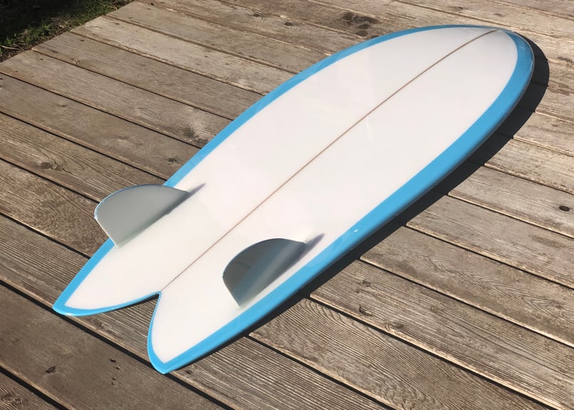 5'3 Squit Fish by Ryan Burch Surfboard | YR オンラ 5'3 Squit Fish by Ryan Burch Surfboard | YR オンラ