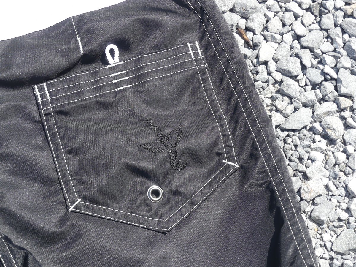 Heaven’s backdoor / ヘブンズバックドア YR購入　33 Black＆White SURFTRUNKS byヘブンズバックドア | YR オンライン