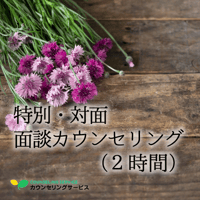特別・【対面】面談カウンセリング（2時間）