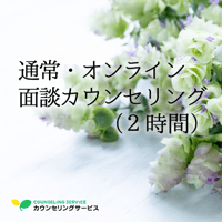 通常・【オンライン】面談カウンセリング（2時間）