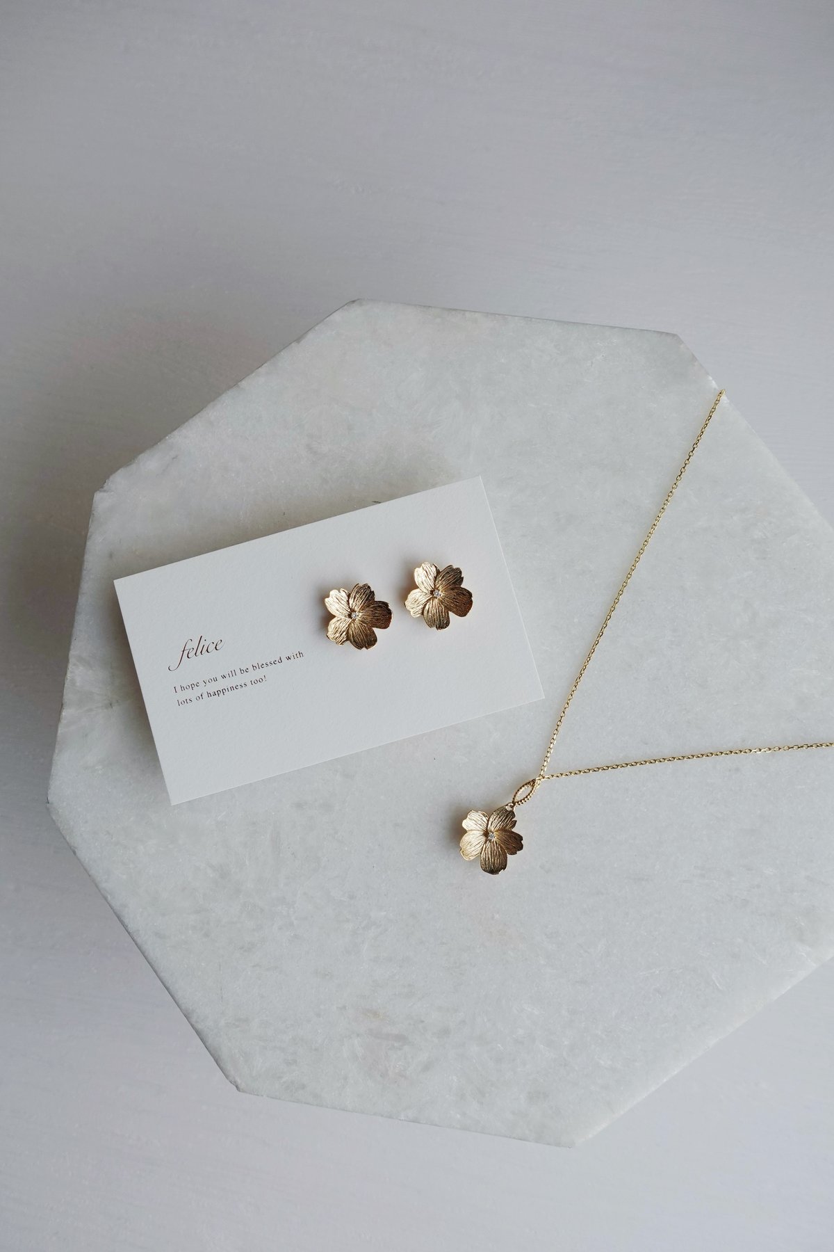 sakura necklace【felice luxe】 | felice