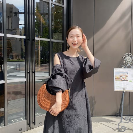 スノーフレークピアス、イヤリング