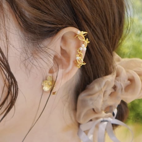 sakura pierce earring【felice luxe】