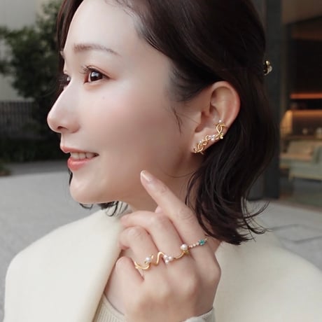 Ivy ear cuff【felice luxe】