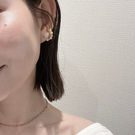 Heart ear cuff【felice luxe】