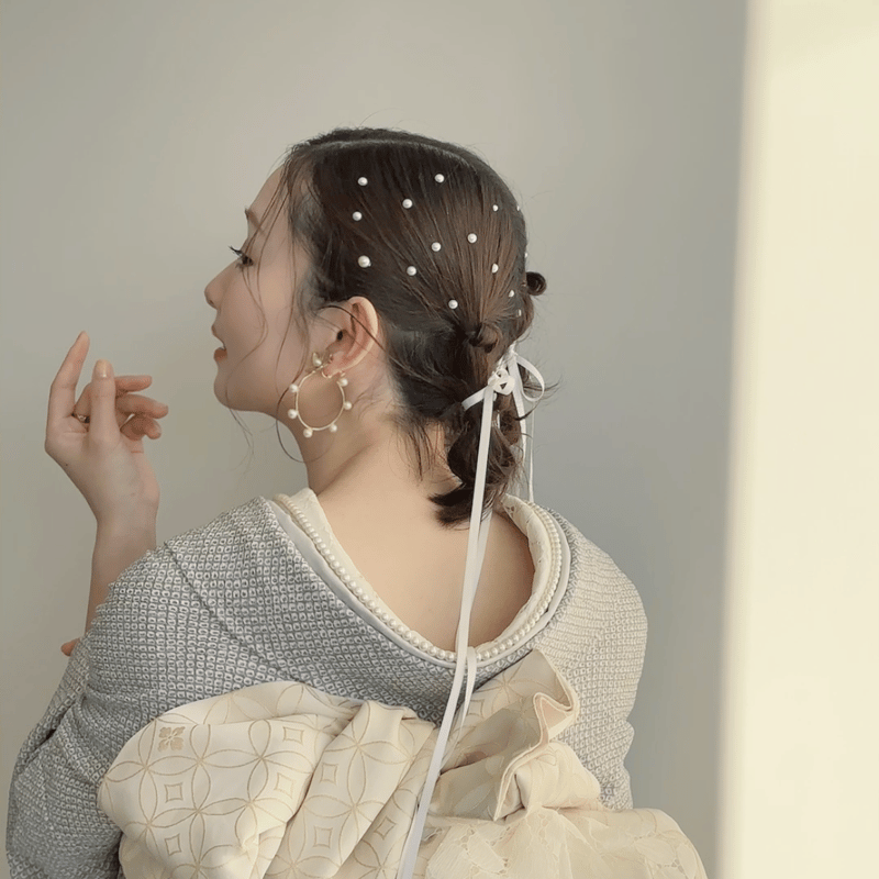 coussinet クシネ ピアス fleur フルール 花冠 クラウン