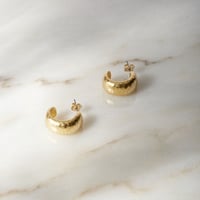 シンプルリングピアス、イヤリング