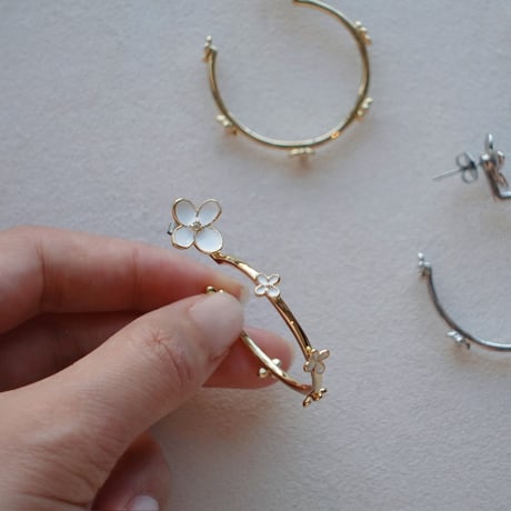 Kinmokusei Ginmokusei pierce earring【felice luxe】