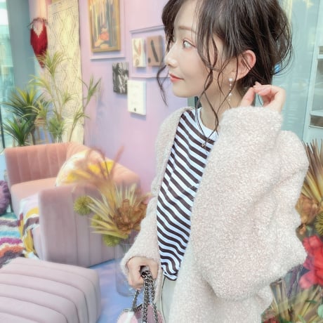シンプルパールピアス、イヤリング