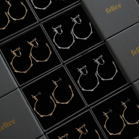 Kinmokusei Ginmokusei pierce earring【felice luxe】