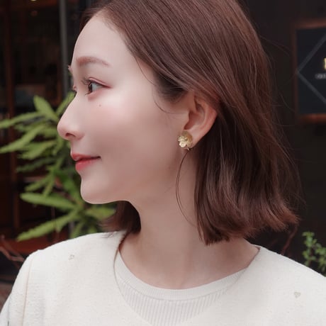 sakura pierce earring【felice luxe】