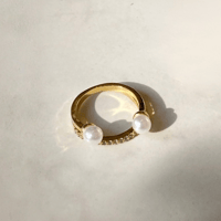 Pearl bijou ring