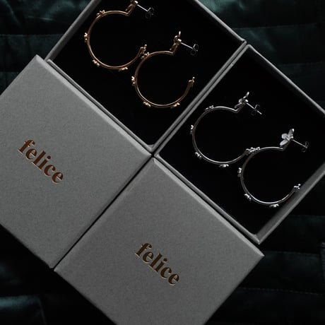 Kinmokusei Ginmokusei pierce earring【felice luxe】