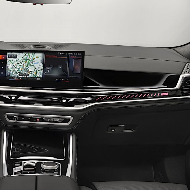 BMW純正 カバー パネル ダッシュボード ピアノ ブラック for X5 X6 X7