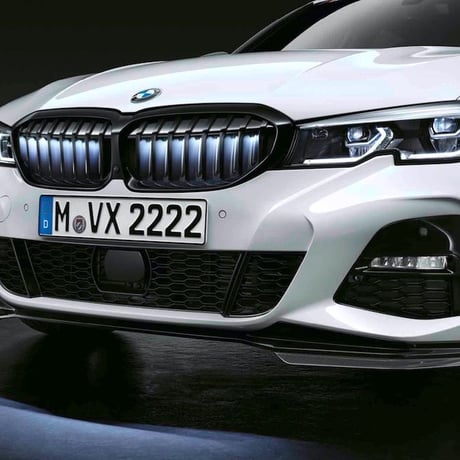 BMW純正部品 Iconic Glow フロントグリル for G20 G21 3シリーズ US仕様スイッチ付