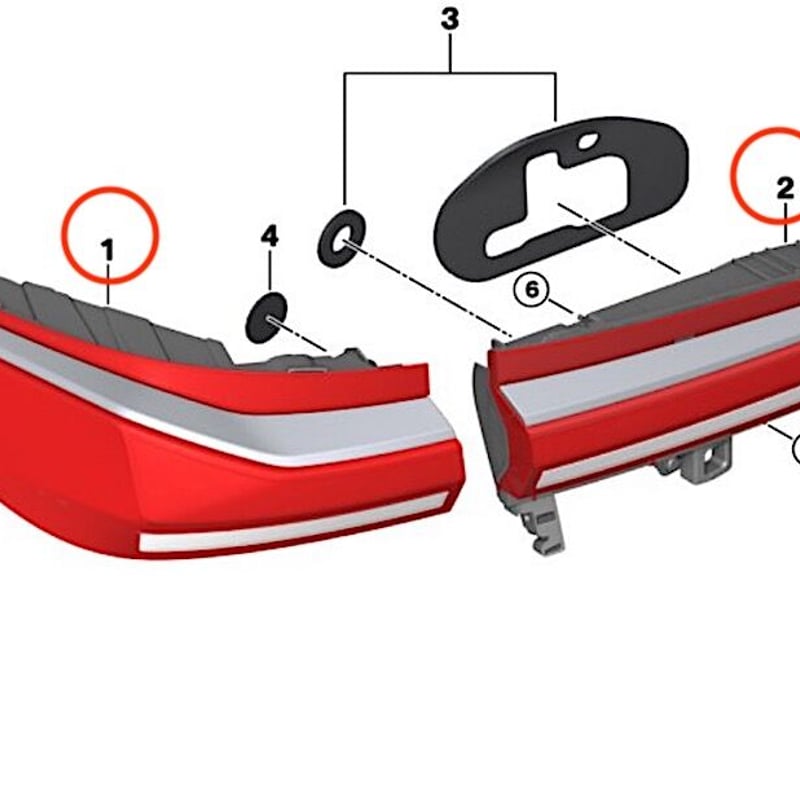 BMW純正 G70 7シリーズ ブラックテールライト | Wright Company Inc.
