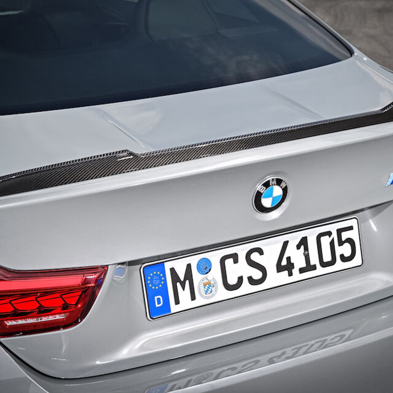 BMW純正 M sports manufacture F82 M4 CSモデル用カーボンリアス