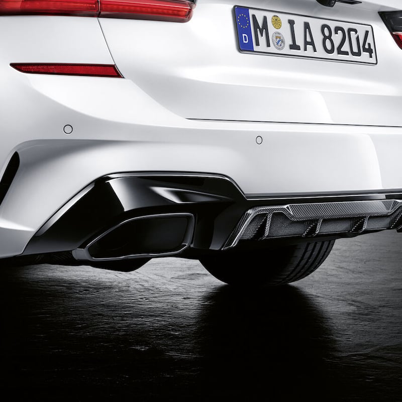 BMW純正 240 340 440 モデル専用 M BLACK テールパイプカバー Indiv