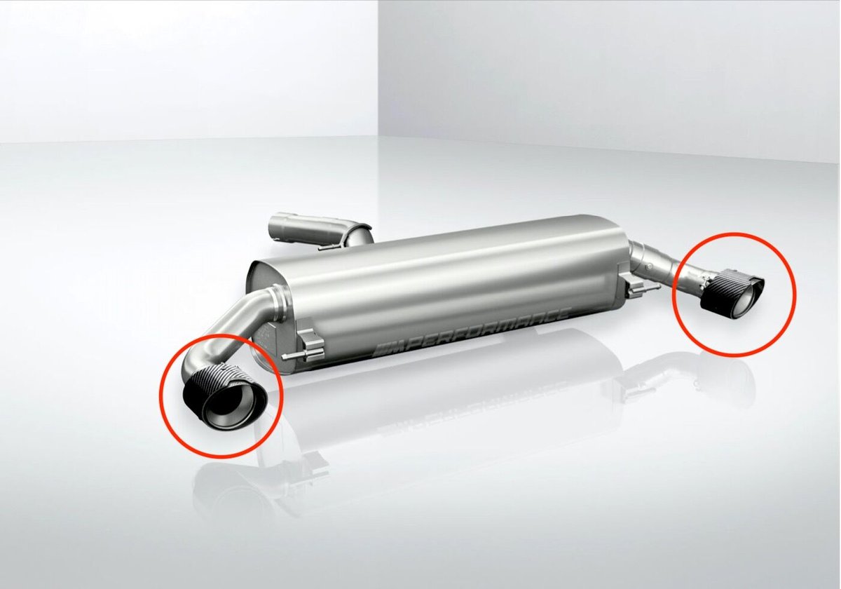 BMW MINI REMUS F54F60用カーボンテールパイプトリムクリア塗装 BMW MINI REMUS F54F60用カーボンテールパイプトリムクリア塗装